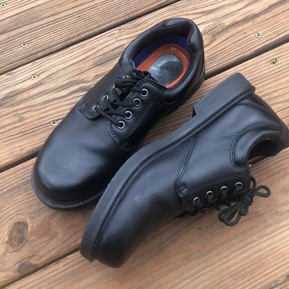 Dr. Scholls Careers Dave Men's Black Leather - Picture 3 of 11